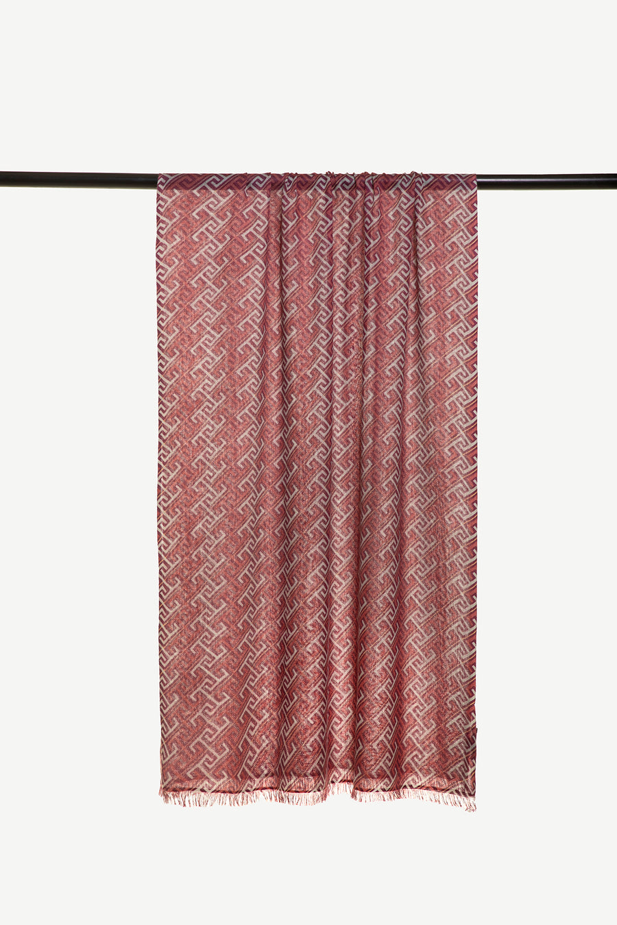 Lattice I Printed Cashmere Scarf