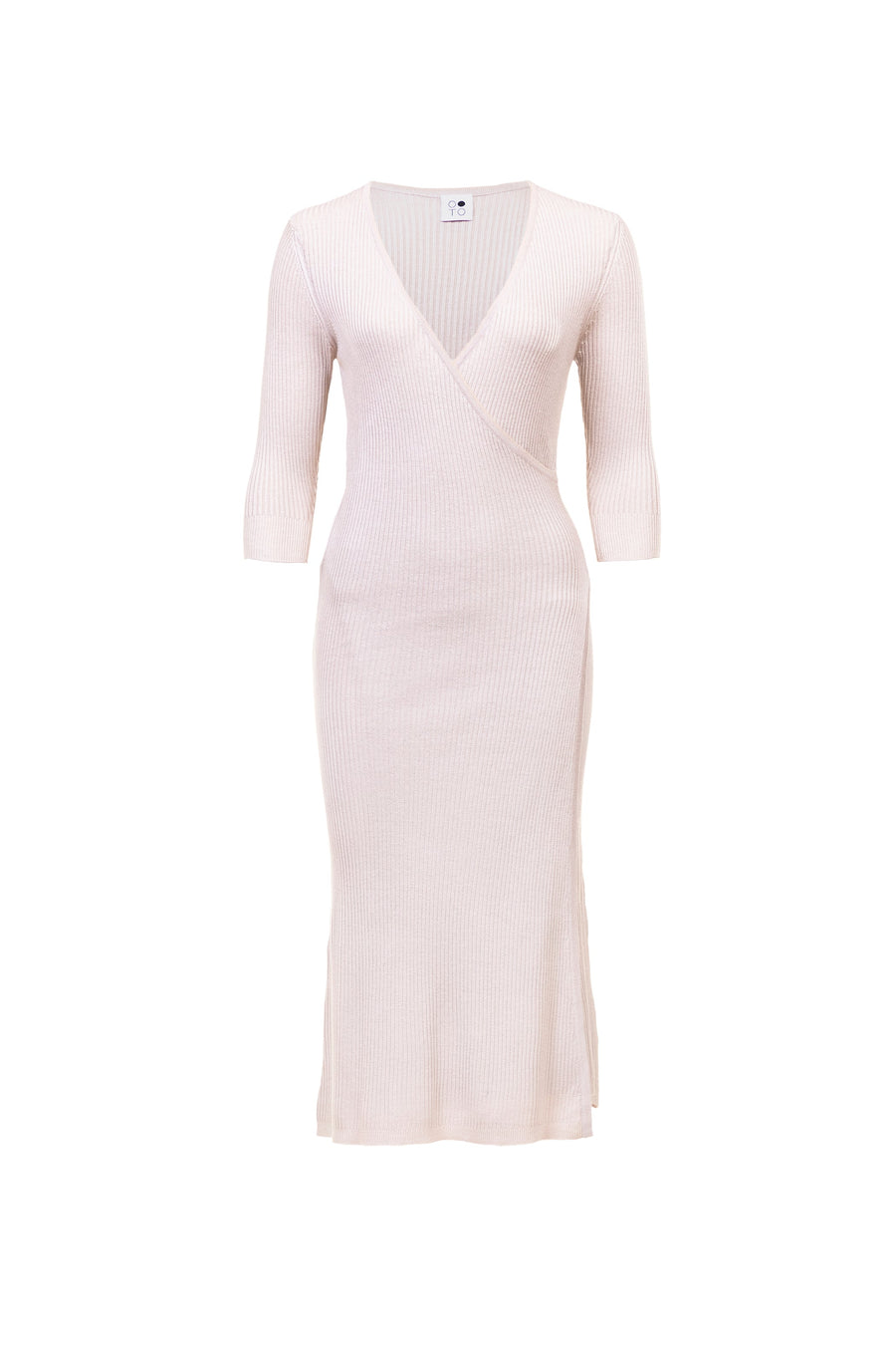 Women's Silk Wool Cashmere Amy Ribbed Dress