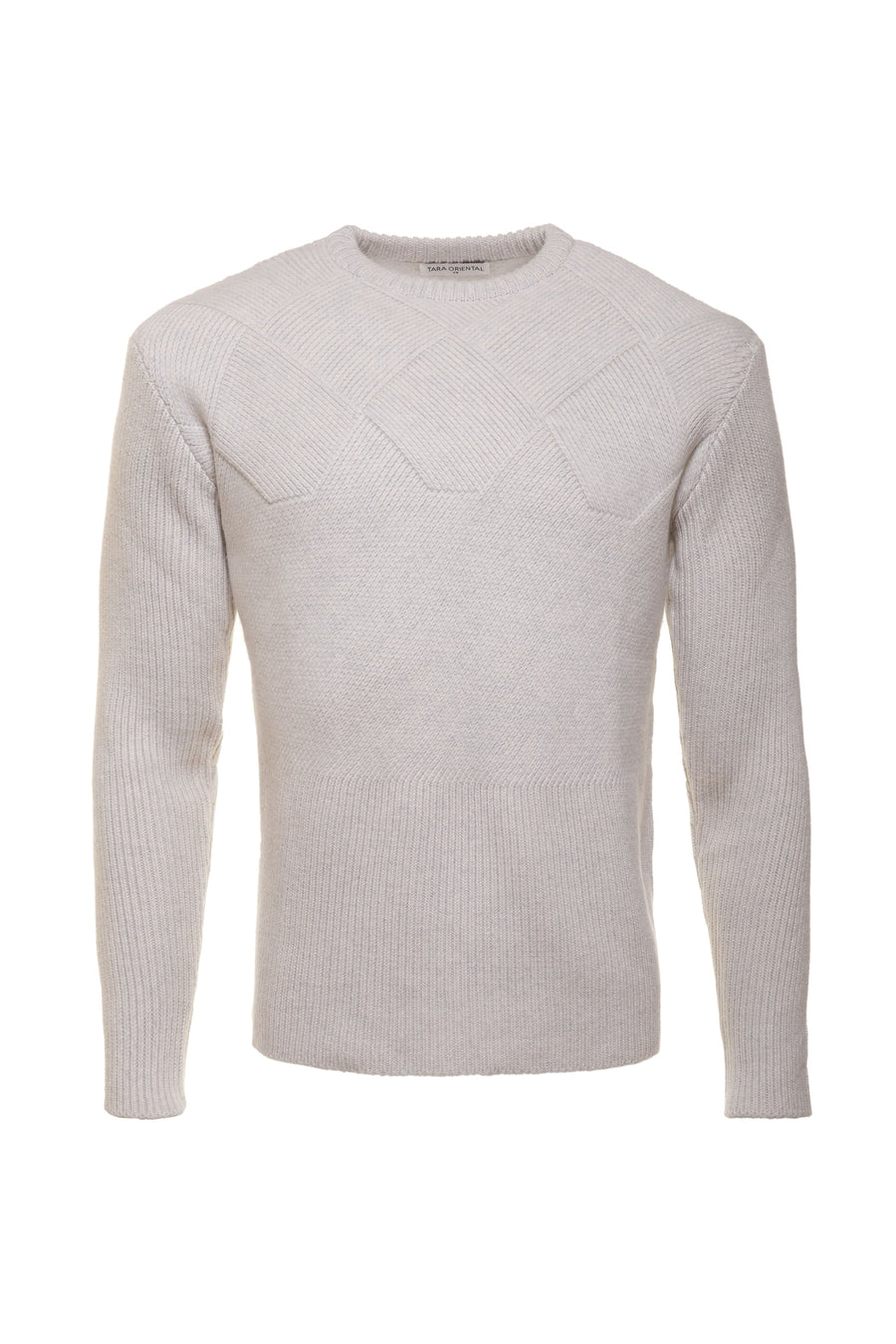 Men's Wool Cashmere Lattice Top