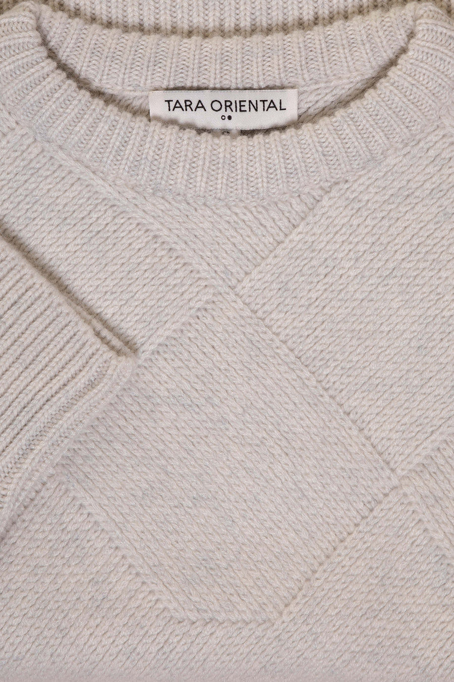 Men's Wool Cashmere Lattice Top